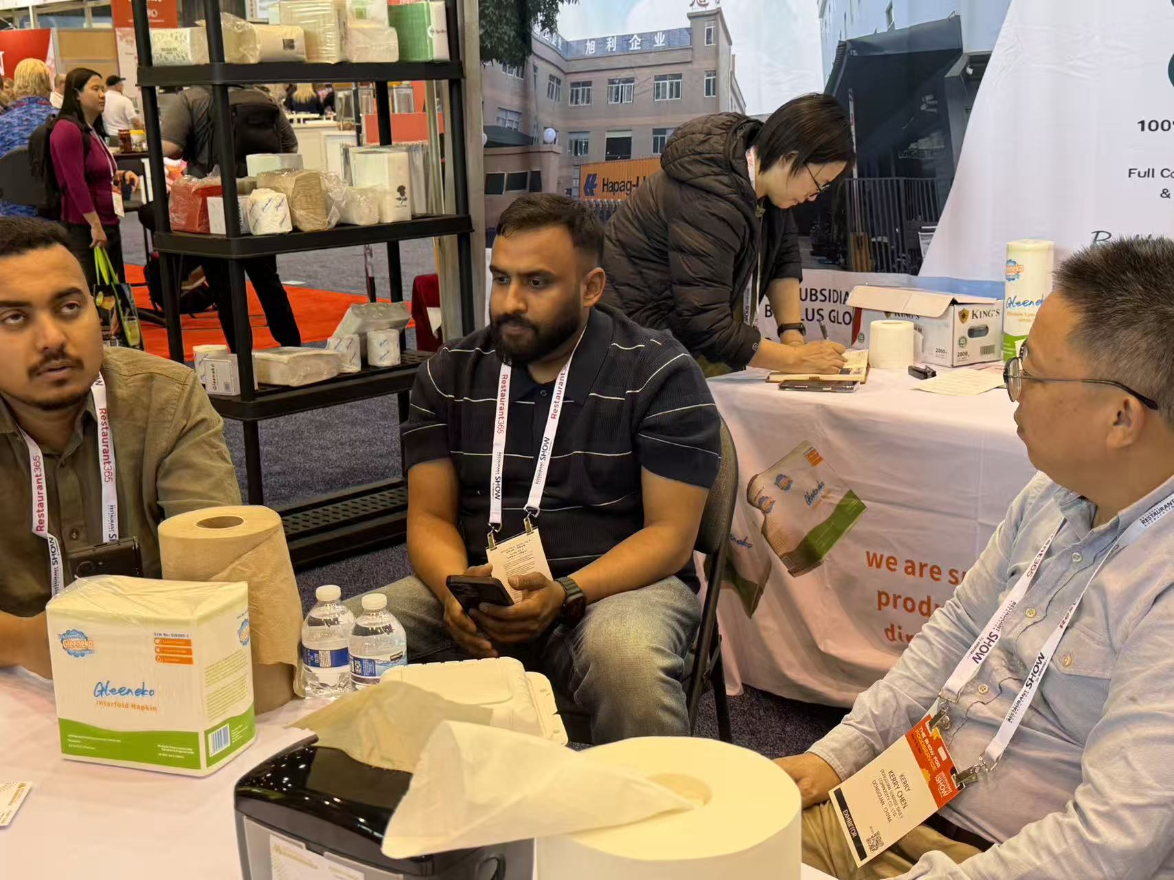 BAYPLUS products on display